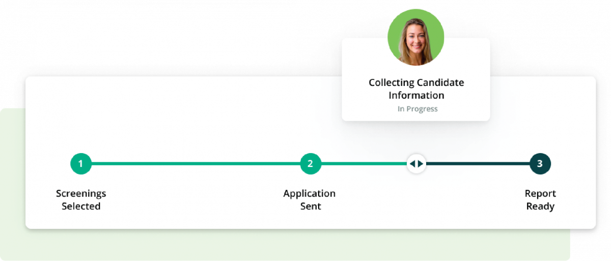 Certn Lime timeline for candidate background check